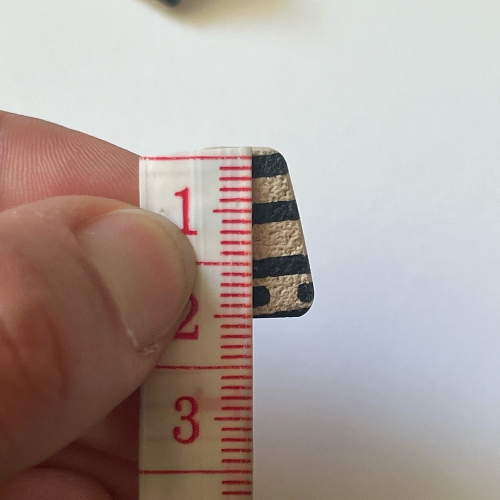 Polymer clay studs - Picture 2 of 2